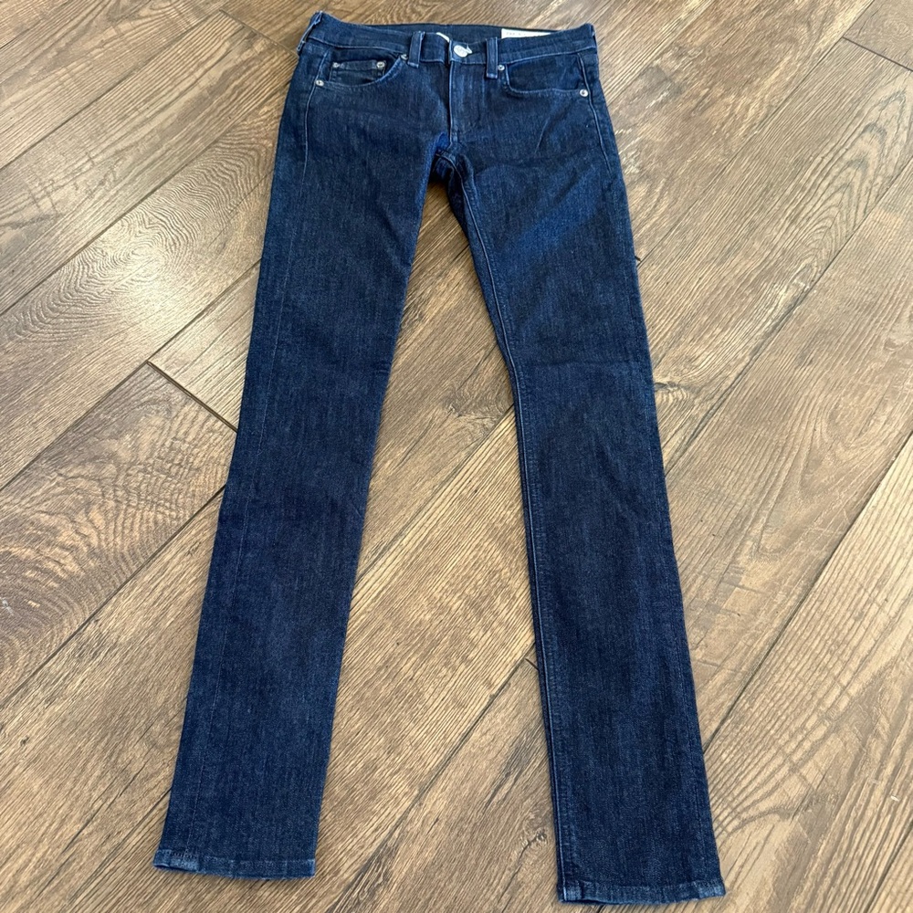 Rag‎ & Bone Dark Denim Skinny Jeans Size 25